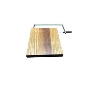 Handmade Wooden Cheese Slicer with Metal Handle